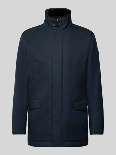 JOOP! Collection Kurzmantel mit verdecktem Reißverschluss Modell 'DARRY' Marine 2