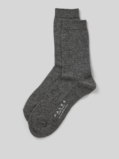 Falke Socken mit hochwertigem Woll-Kaschmir-Mix Modell 'COSY WOOL' Hellgrau 1