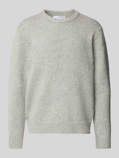 SELECTED HOMME Gebreide pullover met ronde hals, model 'CODY' Lichtgrijs - 2