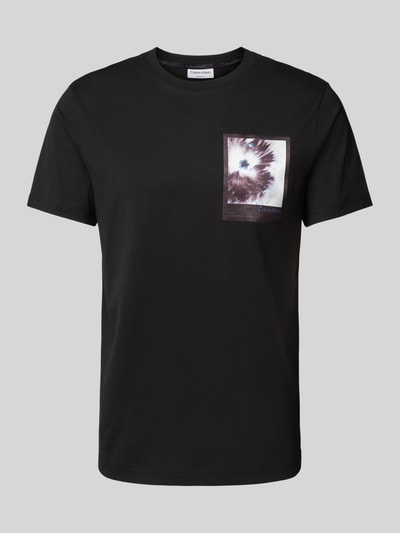CK Calvin Klein T-Shirt mit Motiv-Print Black 2