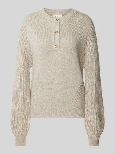 Pepe Jeans Strickpullover mit Rundhalsausschnitt Offwhite Melange 2