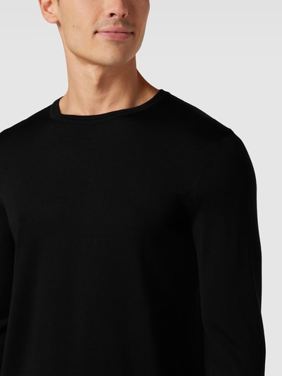 JOOP! Collection Pullover aus Merinowolle Modell 'Denny' Black 3