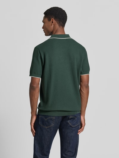 Christian Berg Men Regular Fit Poloshirt mit Kontrastkante Bottle 5
