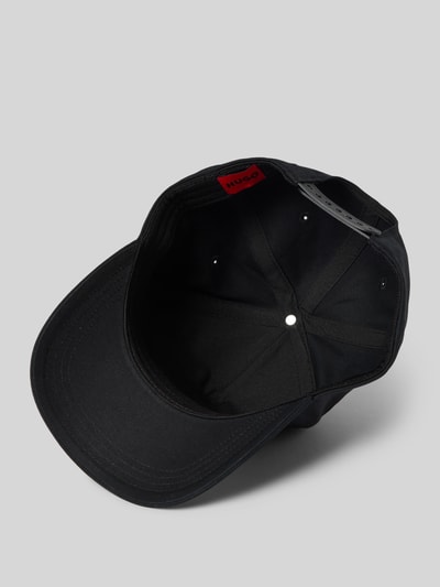 HUGO Basecap mit Label-Print Modell 'Marsel-Smokey' Black 2