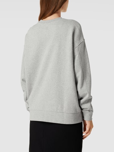 Armedangels Oversized Sweatshirt aus Bio-Baumwolle Modell 'Aarin' Silber Melange 5