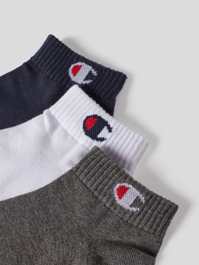 CHAMPION Sneakersocken mit Label-Print im 6er-Pack Marine 2