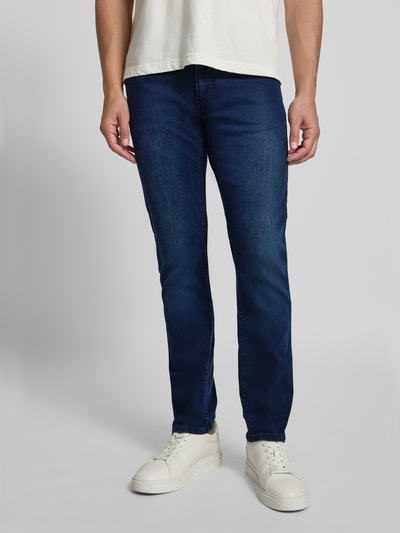 Pierre Cardin Tapered Fit Jeans im 5-Pocket-Design Modell 'Lyon' Dunkelblau 4