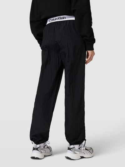 Calvin Klein Performance Stoffen broek met elastische band Zwart - 5