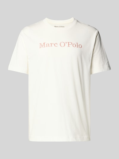 Marc O'Polo Regular Fit T-Shirt aus reiner Baumwolle Offwhite 2