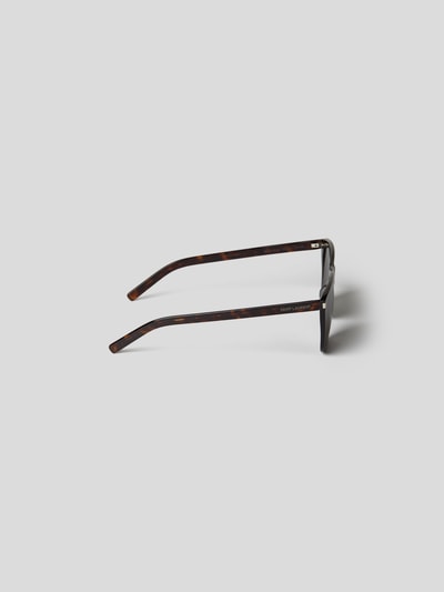 Saint Laurent Unisex Sonnenbrille Dunkelbraun 4