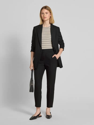 s.Oliver BLACK LABEL Żakiet z mieszanki wiskozy Czarny 1