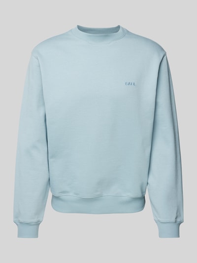 Balr. Sweatshirt mit Label-Stitching Hellblau 2