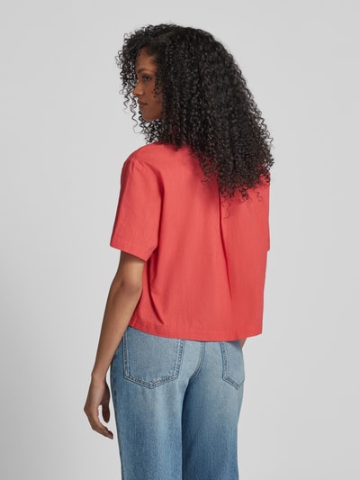 JAKE*S STUDIO WOMAN Cropped Bluse mit Kentkragen Koralle 5