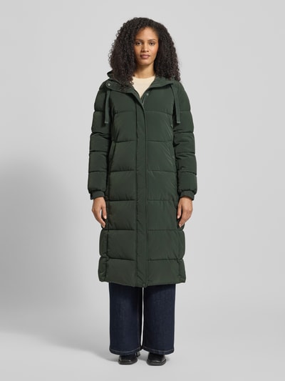 Christian Berg Woman Selection Steppmantel mit Kapuze Dunkelgruen 4
