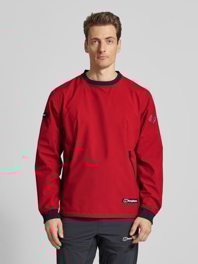 Berghaus Windbreaker mit Label-Details Modell 'Fenham' Rot 4