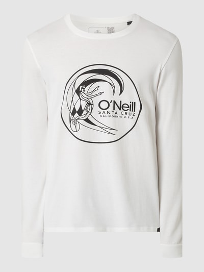 ONeill Regular Fit Longsleeve mit Logo Weiss 2