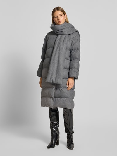 BOSS Regular Fit Steppmantel mit Wende-Option Modell 'PASHIZA' Hellgrau Melange 4