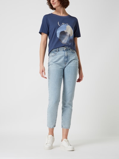 s.Oliver BLACK LABEL T-Shirt mit Print  Blau 1