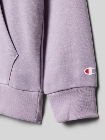 CHAMPION Hoodie mit Kapuze Flieder 2