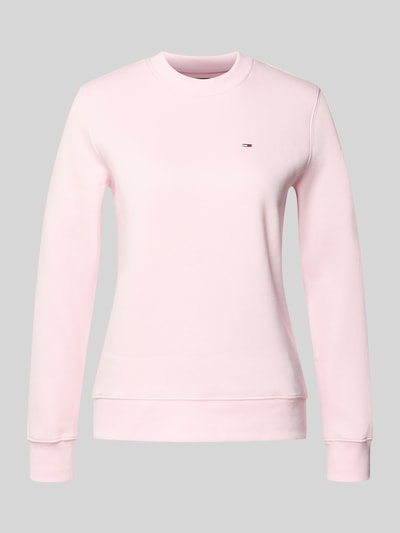 Tommy Jeans Regular fit sweatshirt van katoenmix Lichtroze - 2