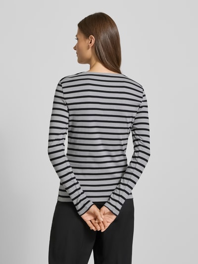 Christian Berg Woman Longsleeve mit Rundhalsausschnitt Mittelgrau 5