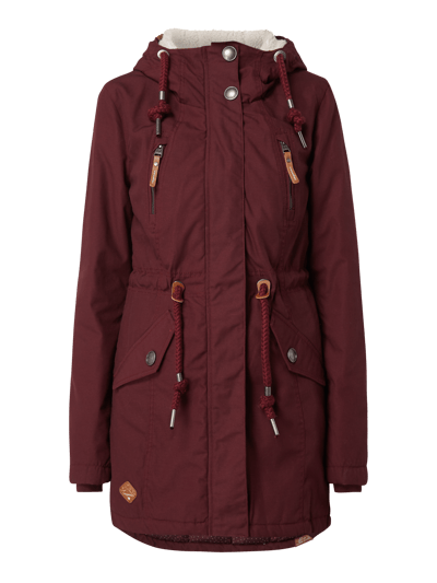 Ragwear Parka watowana  Bordowy 2