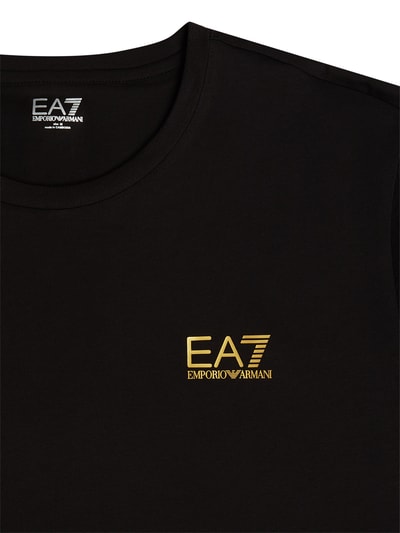 EA7 Emporio Armani T-Shirt mit Logo-Print  Black 2
