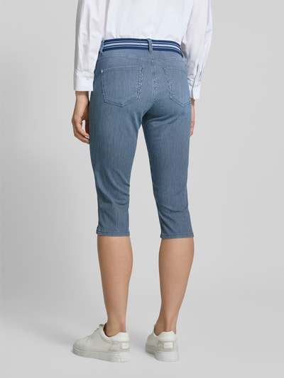 Angels Caprijeans mit Eingrifftaschen Modell 'Ana' Blau 5