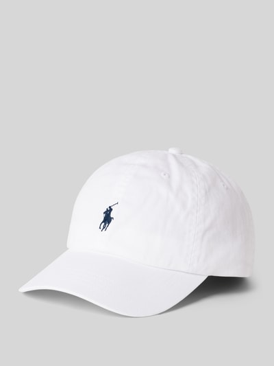 Polo Ralph Lauren Basecap mit Label-Stitching Weiss 1