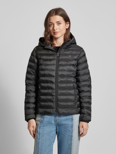 Tommy Hilfiger Steppjacke mit Label-Stitching Black 4