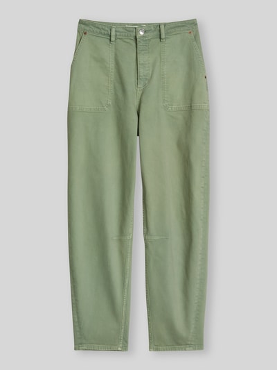 Marc O'Polo Barrel Fit Jeans aus Baumwoll-Mix Hellgruen 2