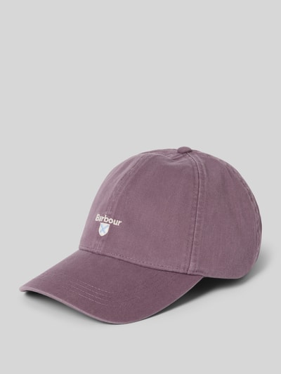 Barbour Basecap aus reiner Baumwolle Modell 'CASCADE' Lavender 1