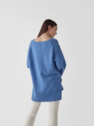 Lisa Yang Pullover aus Kaschmir Blau 5