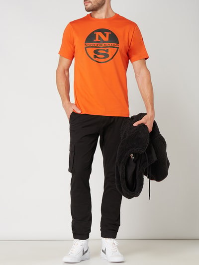 NORTH SAILS T-Shirt mit Logo  Orange 1