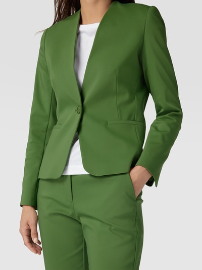 comma Blazer mit Leistentaschen Gruen 3