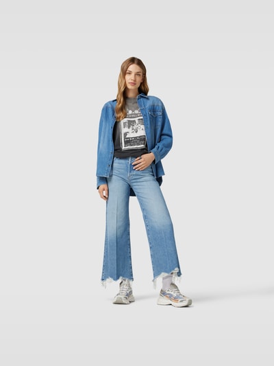 Mother Jeans im Destroyed-Look Hellblau 1