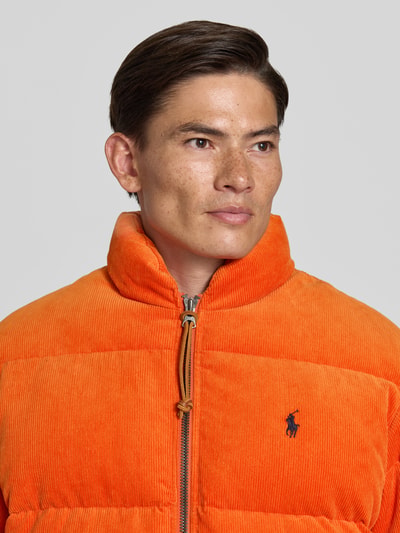 Polo Ralph Lauren Regular Fit Bomberjacke aus reiner Baumwolle Orange 3