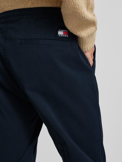 Tommy Jeans Broek met steekzakken, model 'AUSTIN' Marineblauw - 3