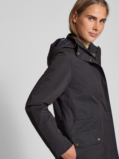 Barbour Kurtka z kapturem model ‘BUTTERCUP’ Granatowy 3