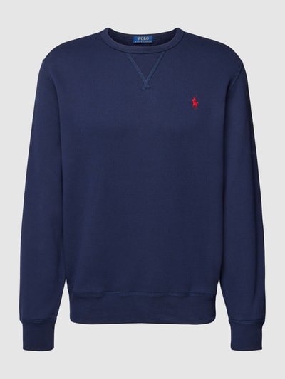 Polo Ralph Lauren Sweatshirt mit Logo-Stitching und Regular Fit Marine 2