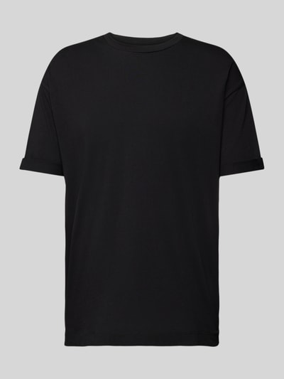 Drykorn Oversized T-Shirt mit überschnittenen Schultern Modell 'THILO' Black 2