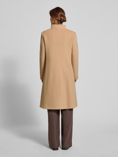 ICONS Cinzia Rocca Mantel mit Kaschmir-Anteil Camel 5