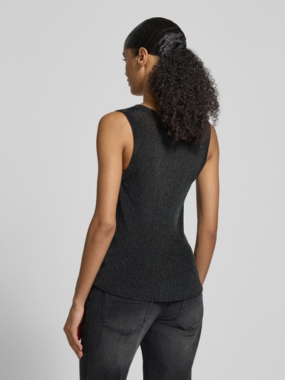 MOS MOSH Tanktop mit Rundhalsausschnitt Modell 'Relena' Black 5