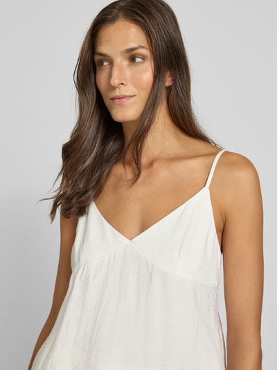 Gestuz Top met bandjes van viscosemix, model 'Camila Singlet' Beige - 3