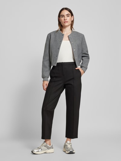 Tommy Hilfiger Slim fit culotte met vaste persplooien, model 'ELEVATED' Zwart - 1