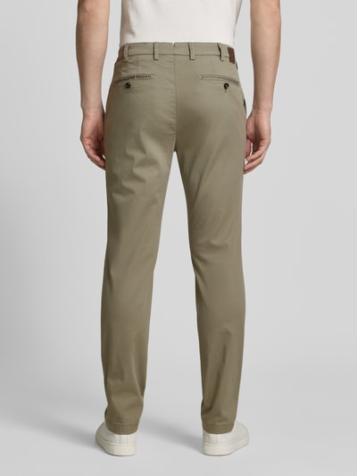g1920 Slim Fit Hose mit Eingrifftaschen Modell 'Tybalt 5' Khaki 5