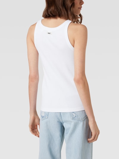 Levi's® Tanktop aus Baumwolle mit Label-Detail Weiss 5