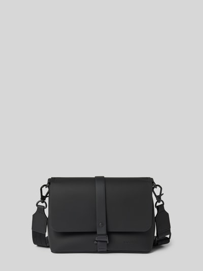 GASTON LUGA Handtasche mit Label-Detail Modell 'SPLÄSH CROSSBODY' Black 2