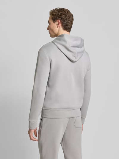 Polo Ralph Lauren Sweatjacke mit Kapuze Hellgrau Melange 5