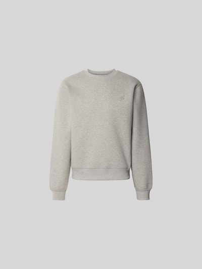 DAILY PAPER Sweatshirt mit Label-Stitching Mittelgrau 2